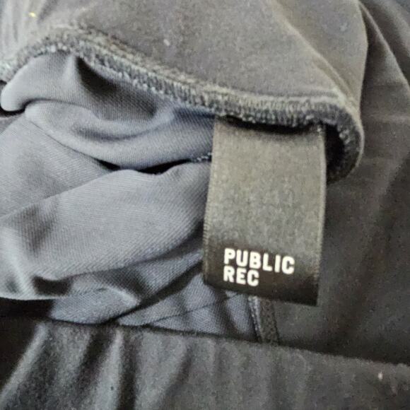 Public Rec Men's 34/30 Black Straight Leg Jogger Pant - Sweatpants Elastic Waist - Picture 7 of 8